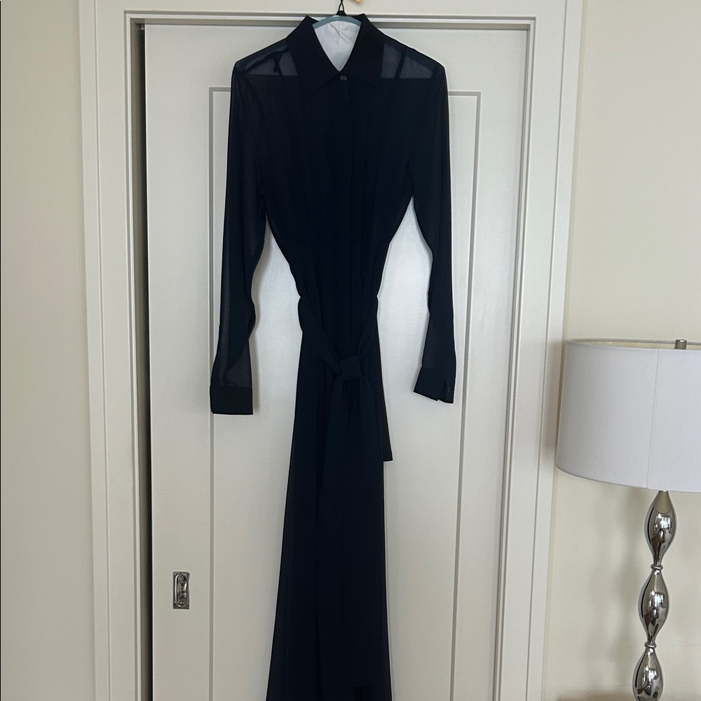 Chic Black Long Sleeve Dress